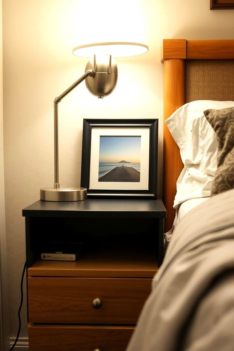 Personalize with Meaningful but Few Items - 24 Minimalist Dorm Room Ideas