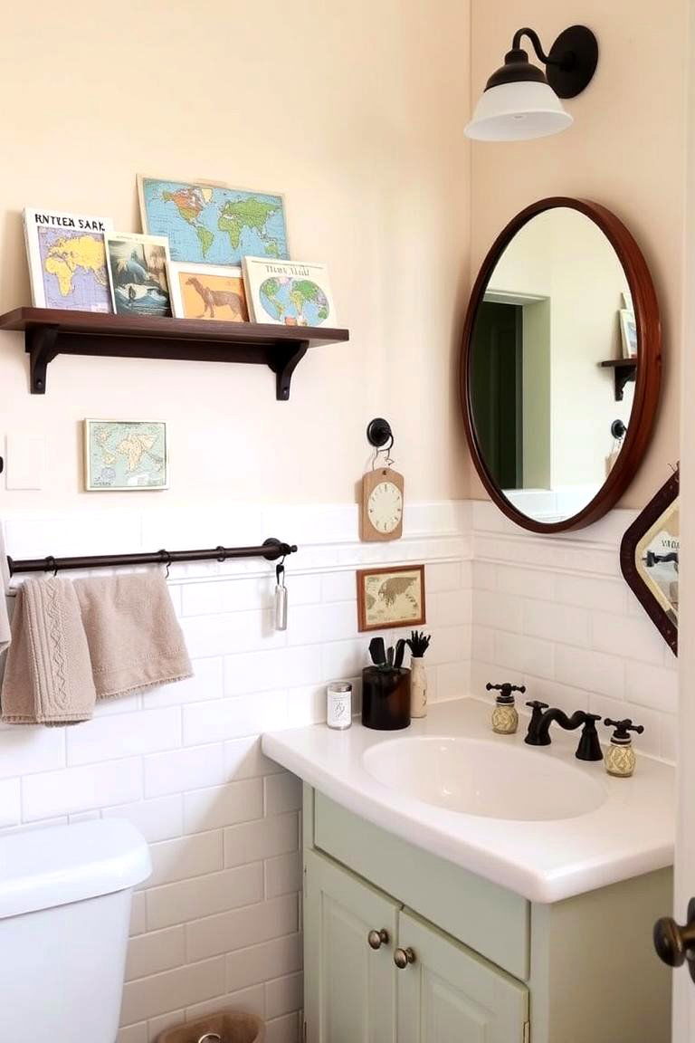 Personalize with Unique Accessories - 24 Masculine Bathroom Ideas