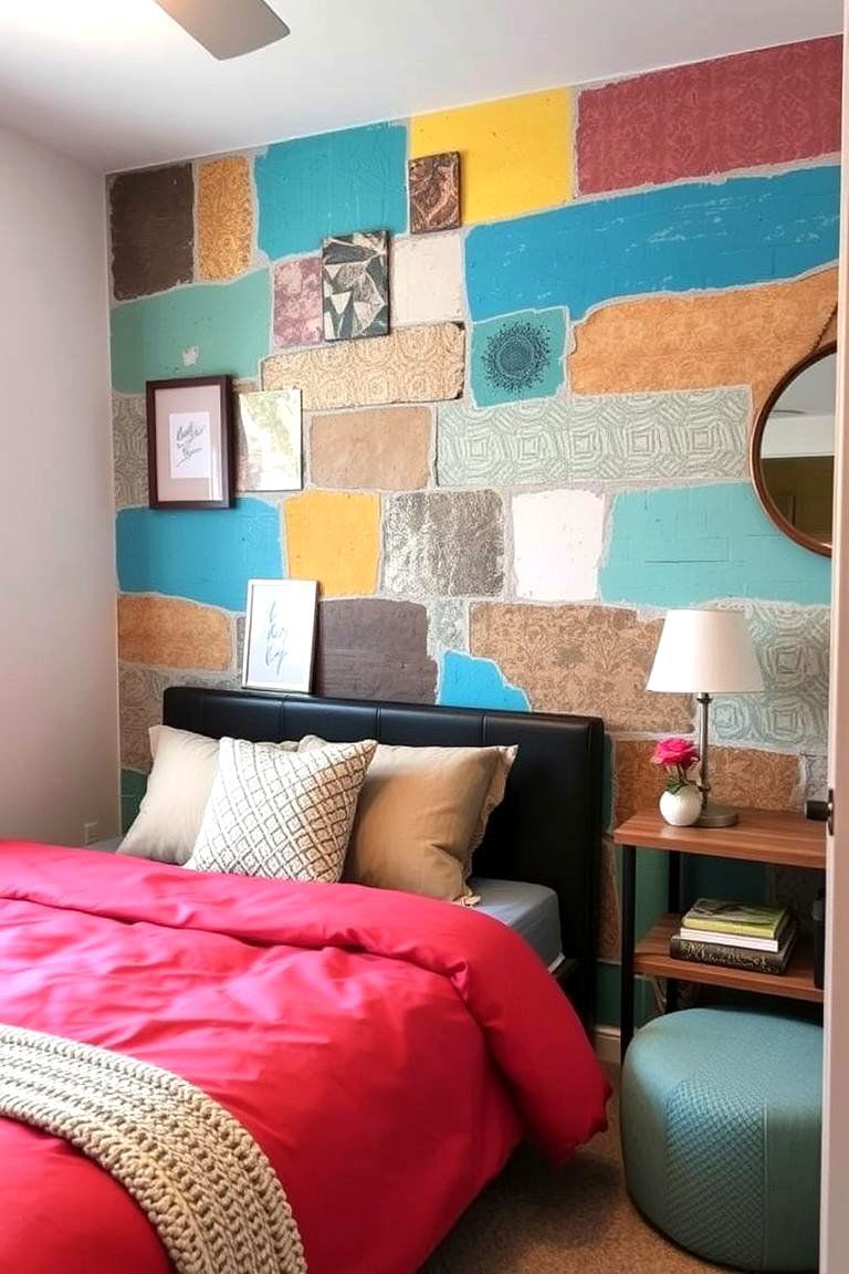 Personalized Accent Walls - 24 Small Bedroom Ideas