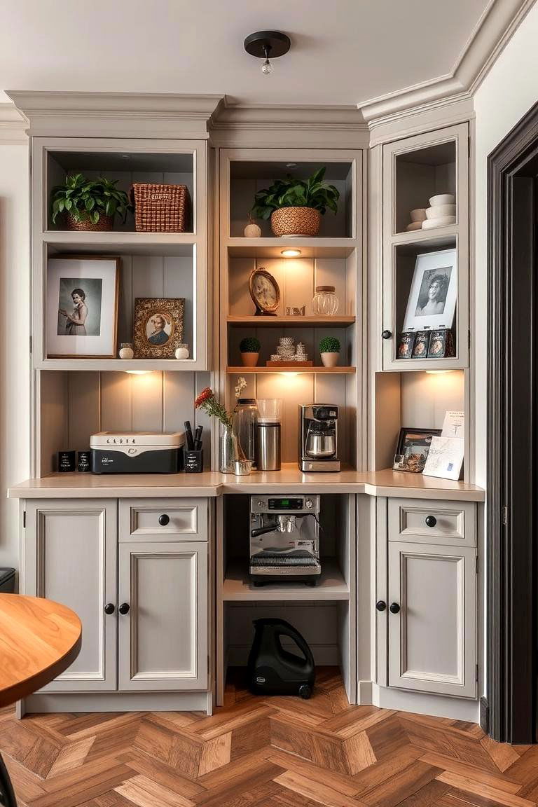 Personalized Boutique Coffee Corner - 24 Coffee Station Ideas