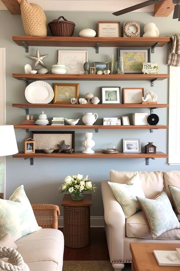 Personalized Coastal Decor - 24 Beach House Living Room Ideas