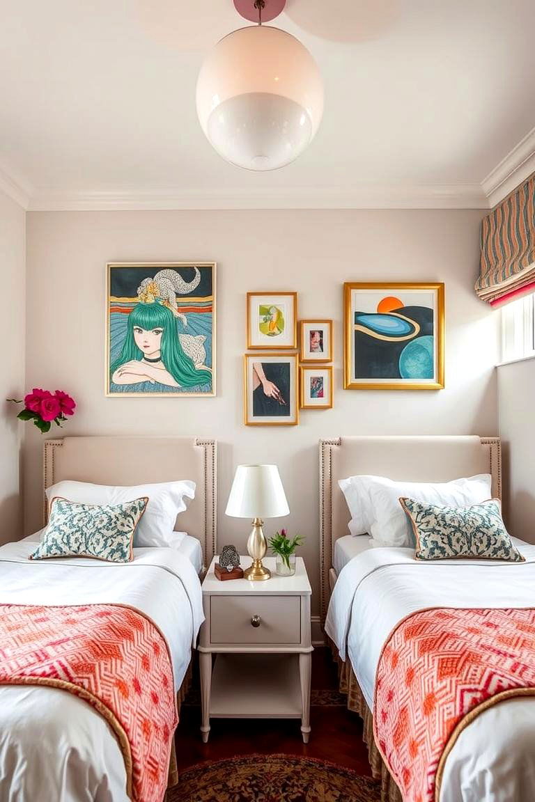 Personalized Creative Space - 24 Twin Bedroom Ideas
