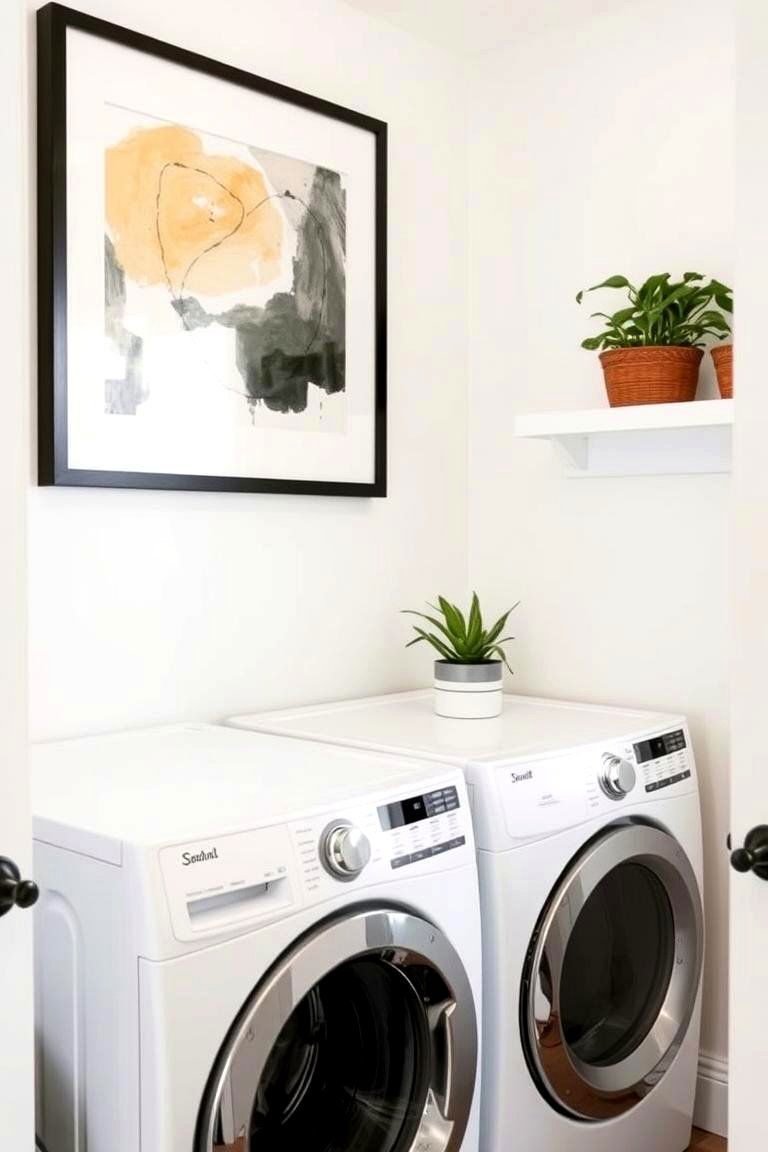 Personalized Decor Touches - 24 Modern Laundry Room Ideas