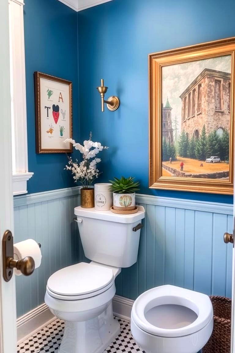 Personalized Decor Touches - 24 Downstairs Toilet Ideas
