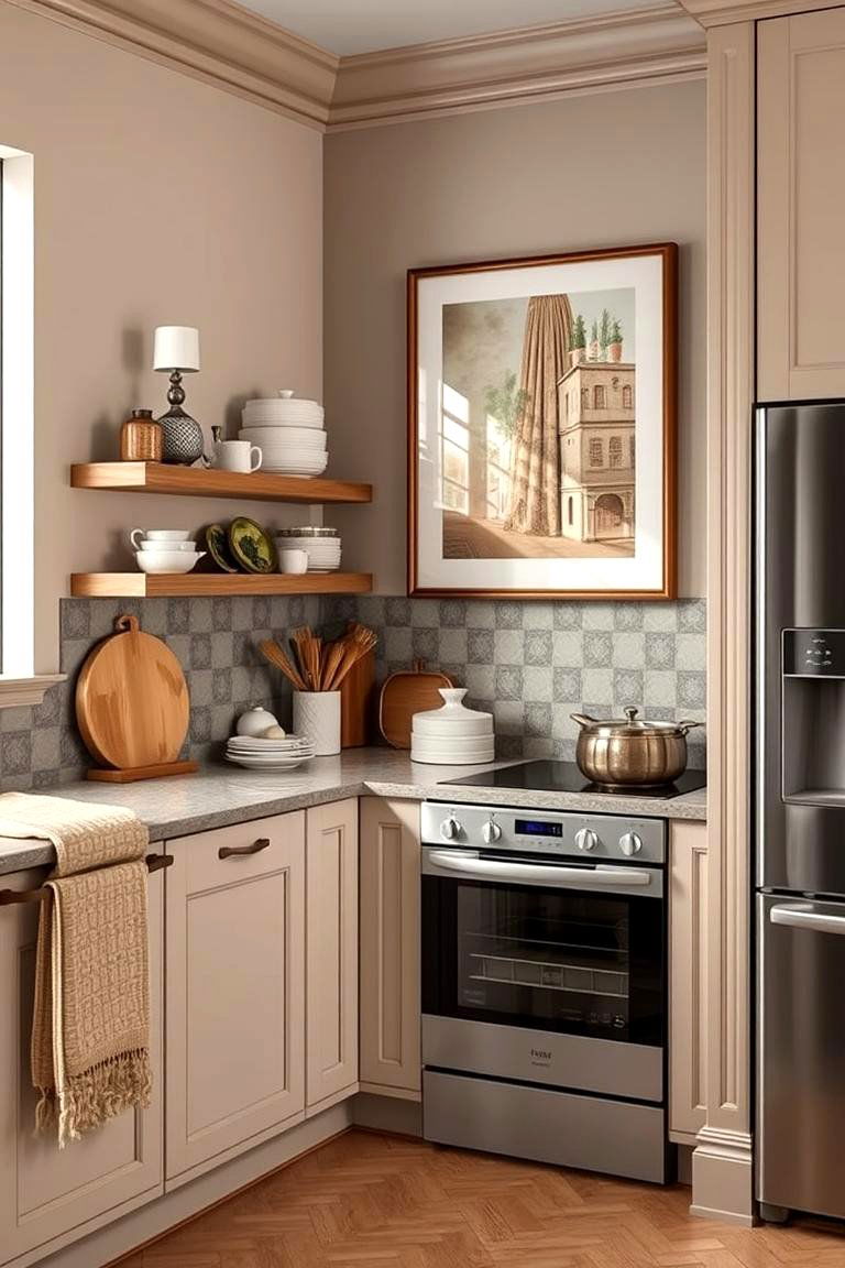 Personalized Decorative Elements - 24 Cashmere Kitchen Ideas