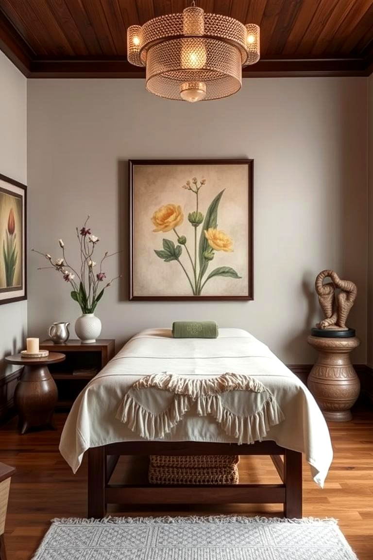 Personalized Decorative Touches - 24 Massage Room Setup Ideas