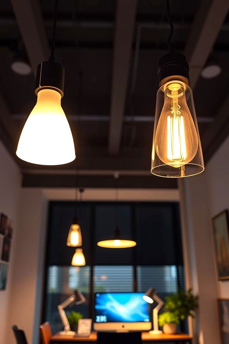 Personalized Lighting Ambience - 24 Home Office Ideas for Her
