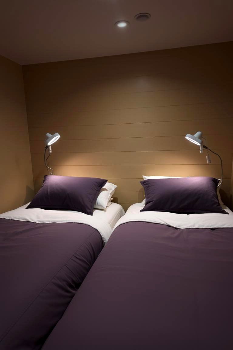 Personalized Lighting Solutions - 24 Shared Bedroom Ideas for Small Rooms