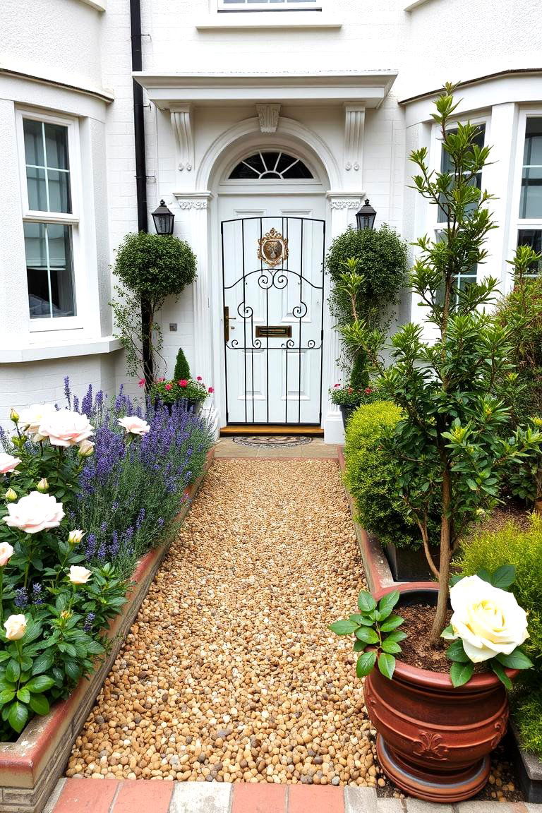 Personalized Name Plaque - 24 Victorian Front Garden Ideas