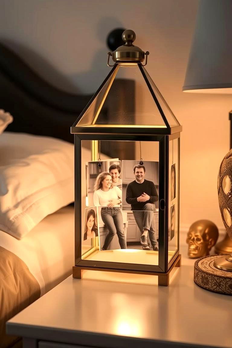 Personalized Photo Lanterns - 24 Lantern Decor Ideas