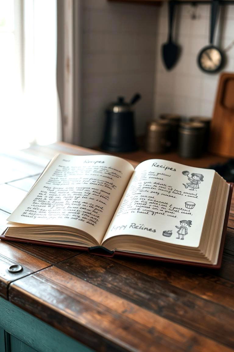 Personalized Recipe Book - 24 Wedding Anniversary Gift Ideas