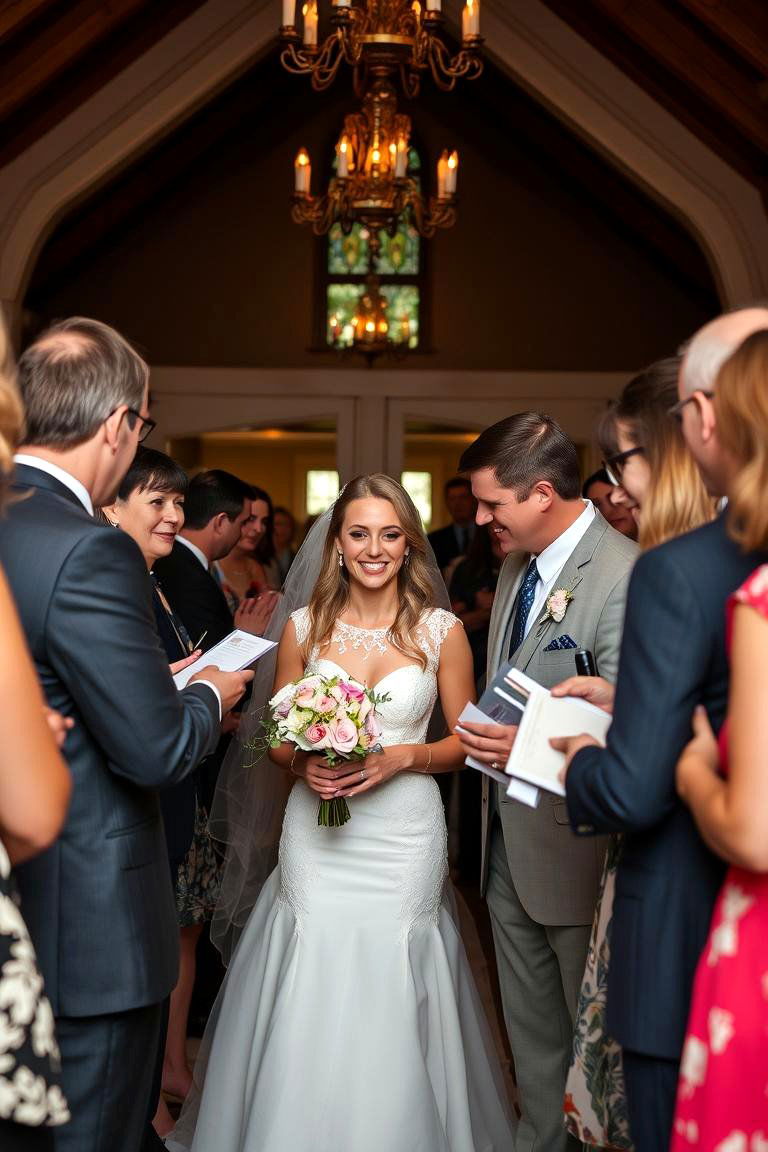 Personalized Sign off - 24 Wedding Send-off Ideas