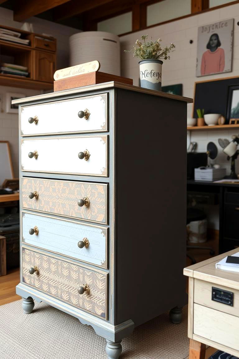 Personalized Touch with DIY Custom Elements - 24 Dresser Decor Ideas