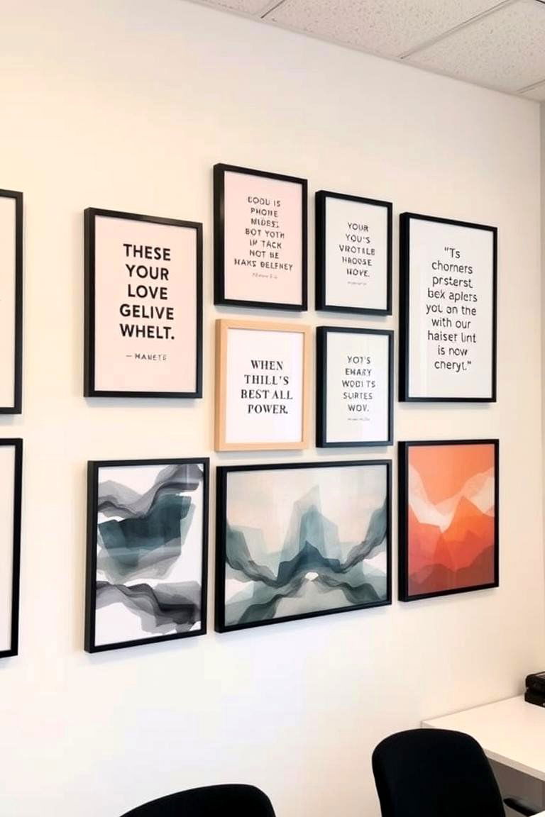 Personalized Wall Art - 24 Home Office Decor Ideas
