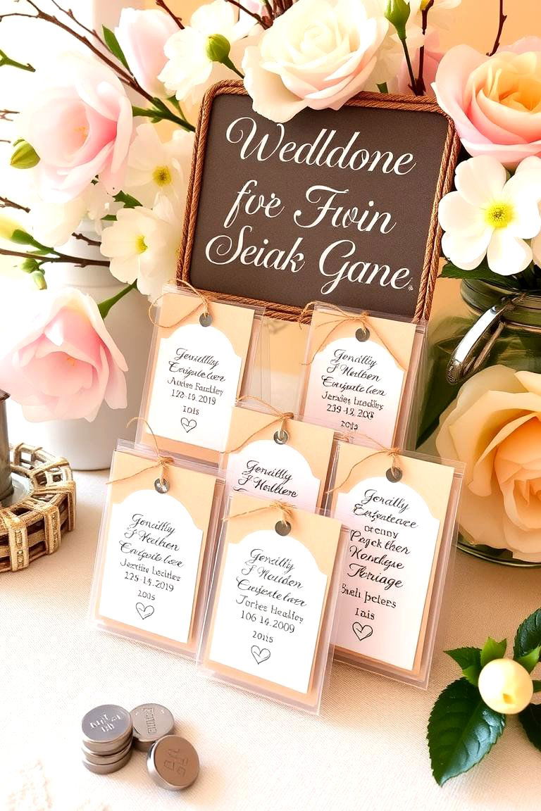 Personalized Wedding Favors - 24 Spring Wedding Ideas