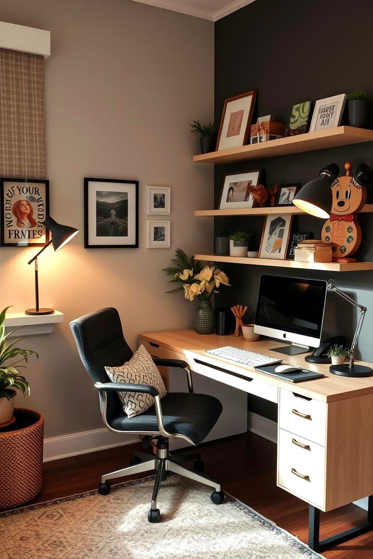 Personalized Workspace Corners - 24 Small Office Ideas