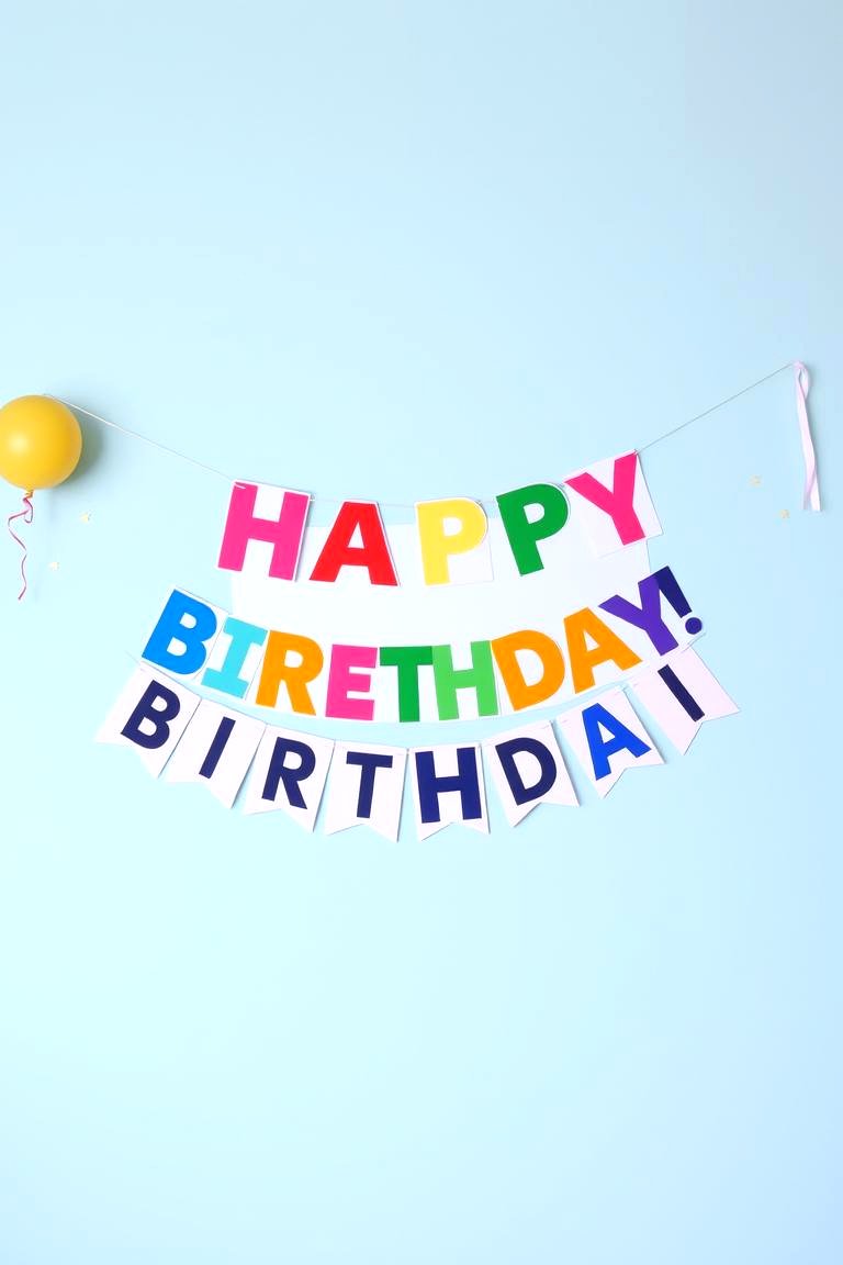 Personalized and Festive Banners - 24 Party Decoration Ideas