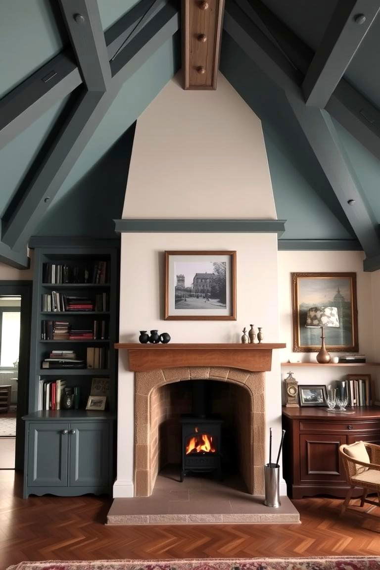 Personalized and Unique Interiors - 24 Rooms With Fireplaces With Vaulted Ceilings Features