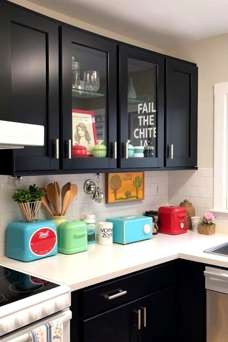 Personalizing Your Black Cabinet Kitchen with Accessories - 24 kitchens with beautiful black cabinets