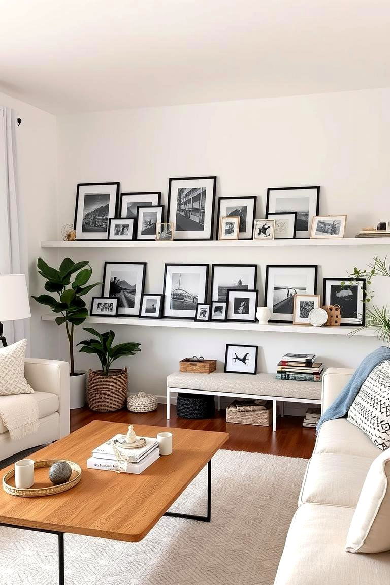 Personalizing with Meaningful Accessories - 24 Neutral Living Room Ideas