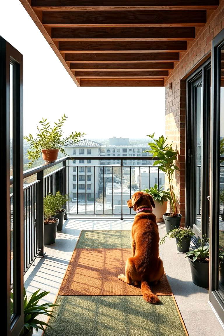 Pet Friendly Balcony Retreat - 24 Balcony Over Garage Ideas