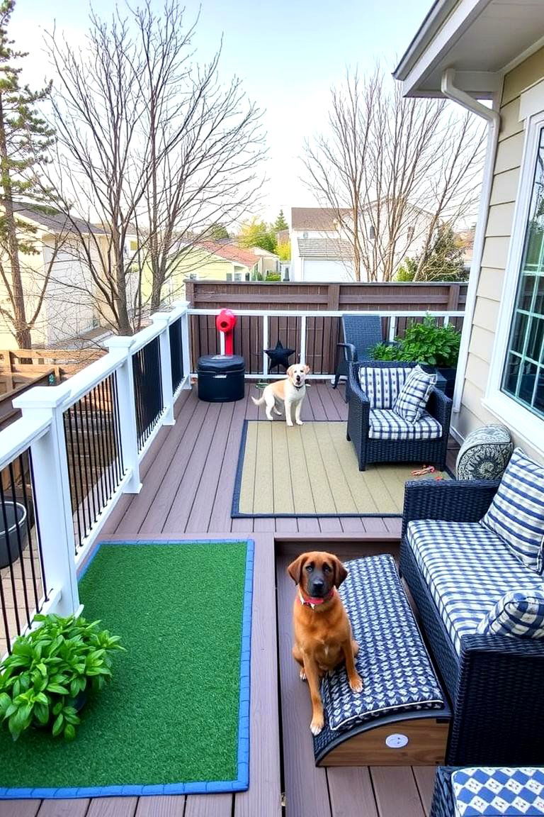 Pet Friendly Deck - 24 Backyard Deck Ideas