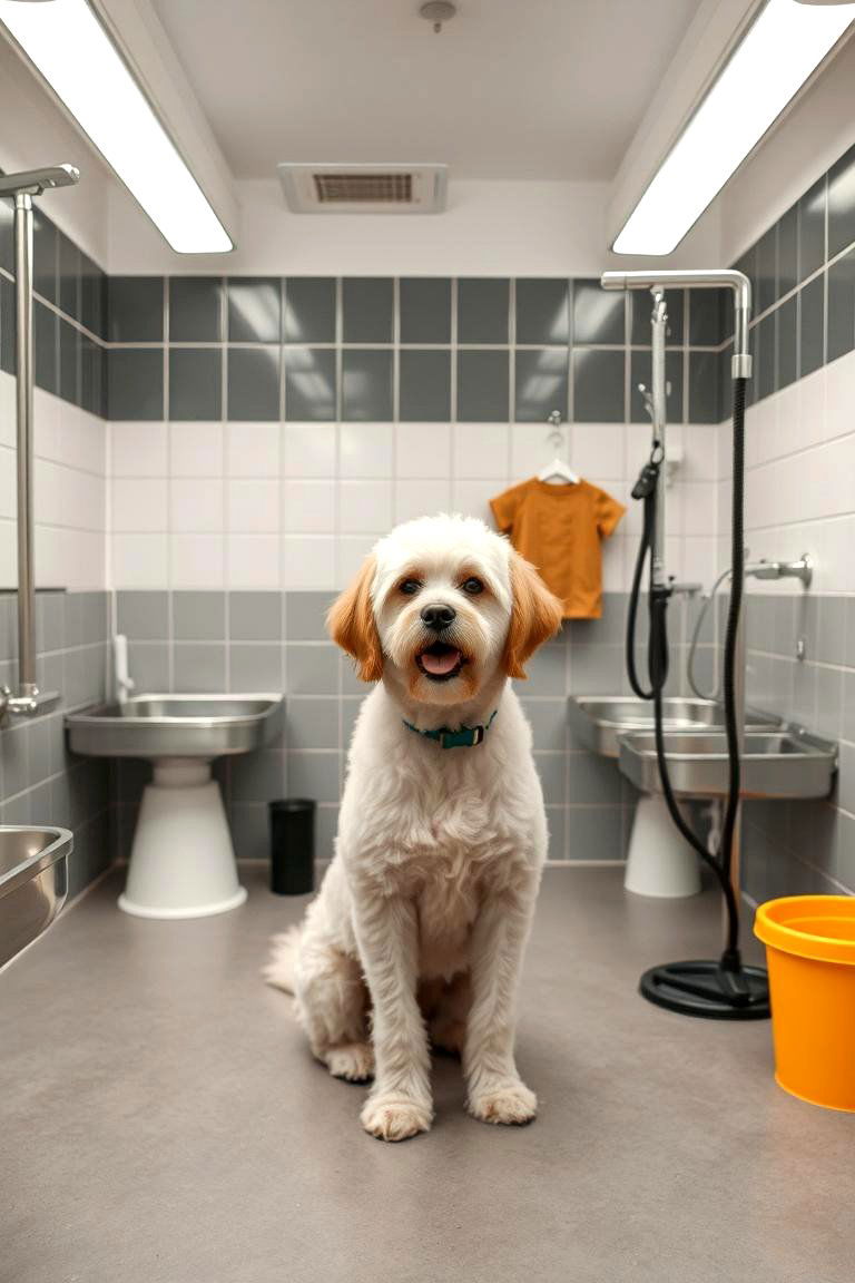 Pet Friendly Grooming Zone - 24 Dog Wash Station Ideas