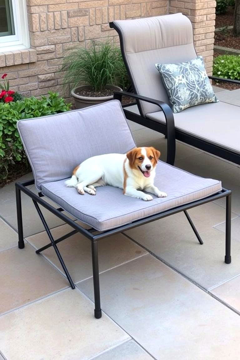 Pet Friendly Outdoor Lounger - 24 Patio Furniture Ideas