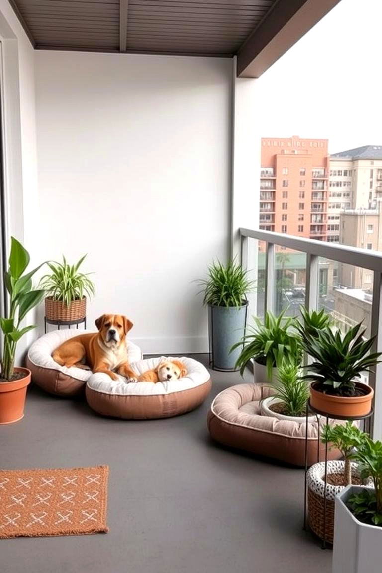 Pet Friendly Paradise - 24 Balcony Deck Ideas