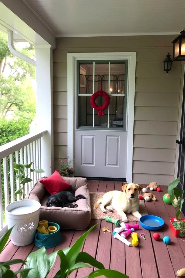 Pet Friendly Porch - 24 Back Porch Ideas