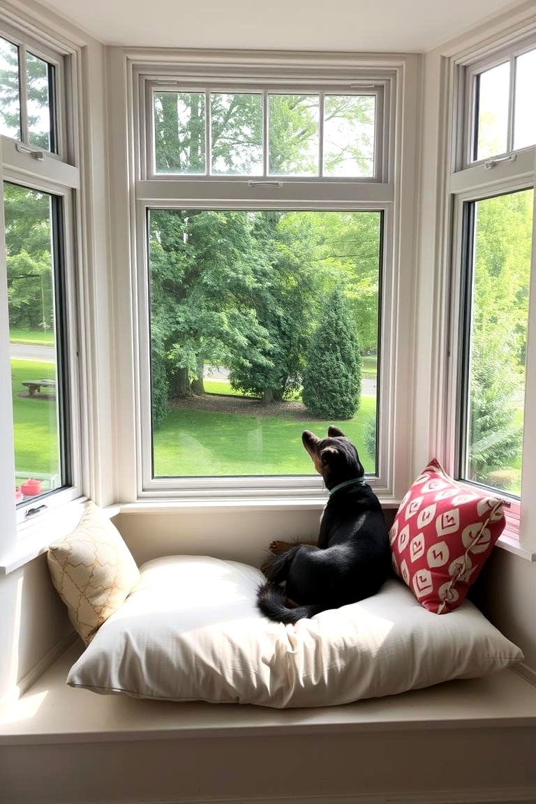 Pet Friendly Space - 24 Bay Window Ideas