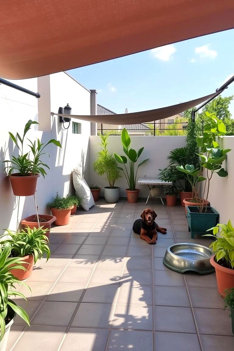 Pet Friendly Terrace - 24 Terrace Design Ideas