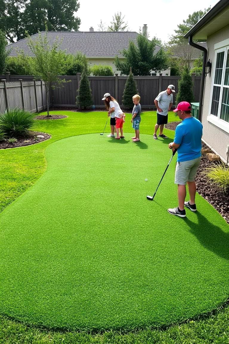 Pet Friendly Turf for Furry Friends - 24 Backyard Turf Ideas