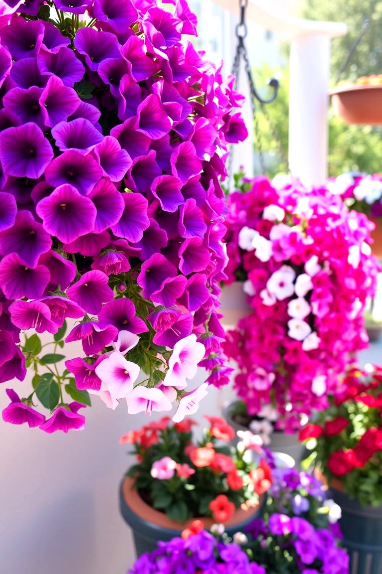 Petunias Versatile Beauty - 24 Patio Plants