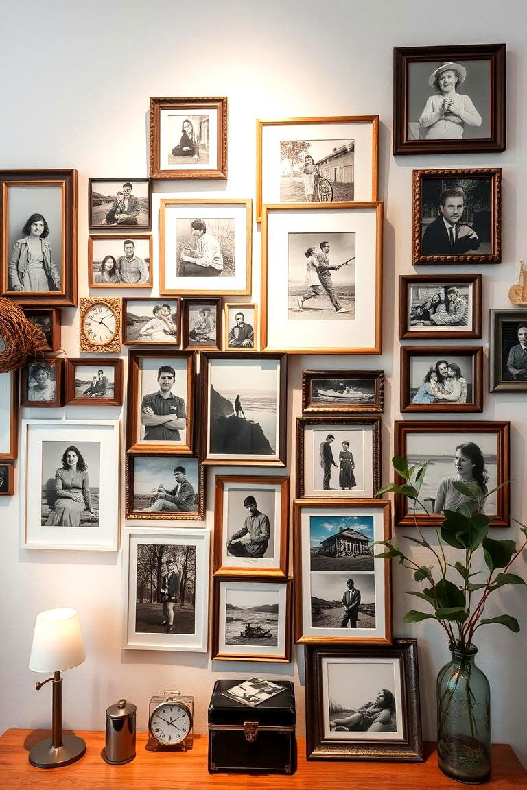 Photo Memory Montage - 24 Graduation Centerpiece Ideas