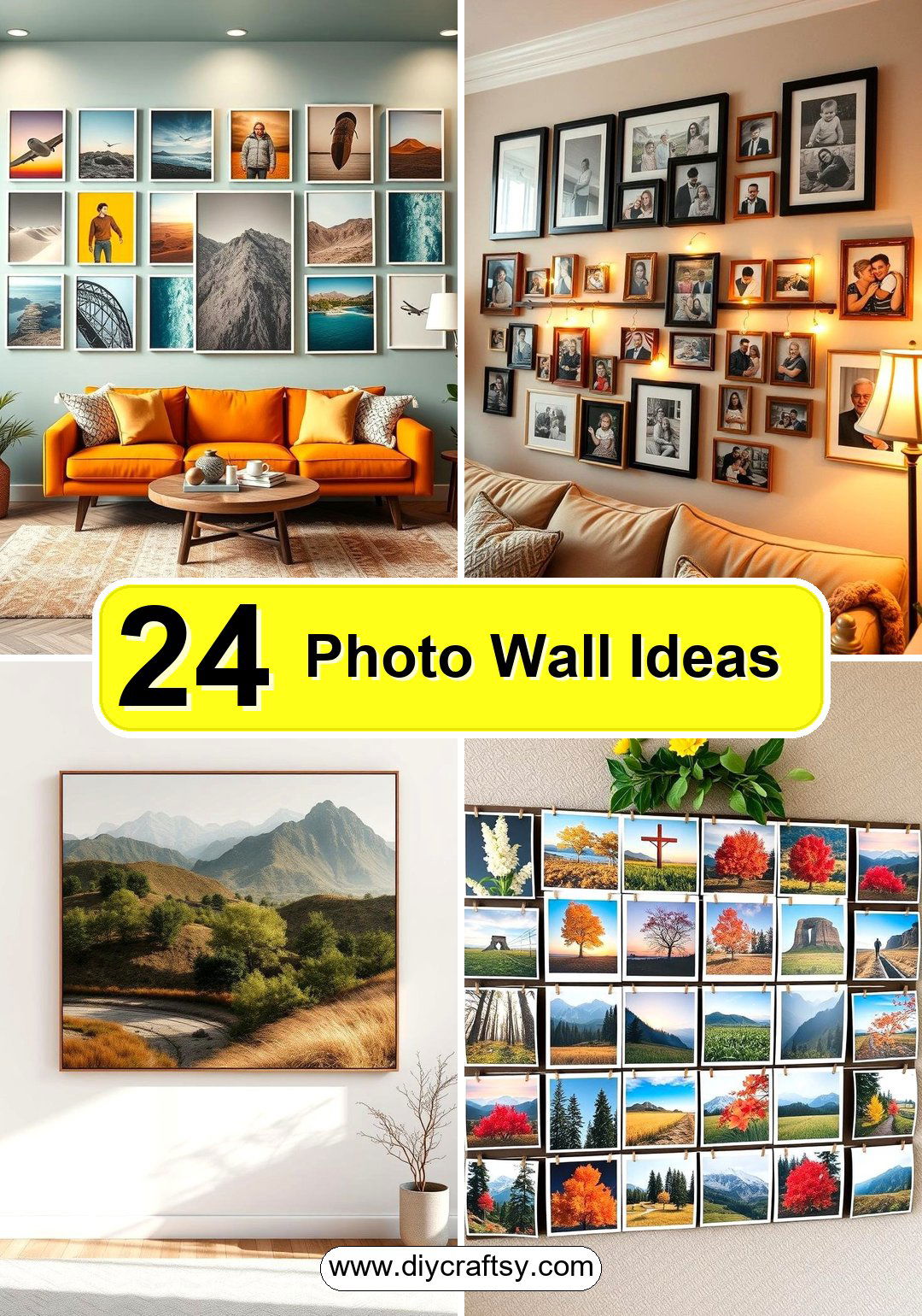Photo Wall Ideas