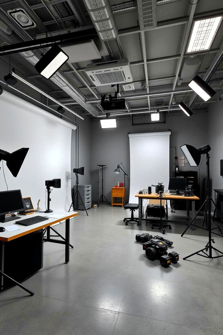 Photography Darkroom and Studio - 24 bonus room ideas