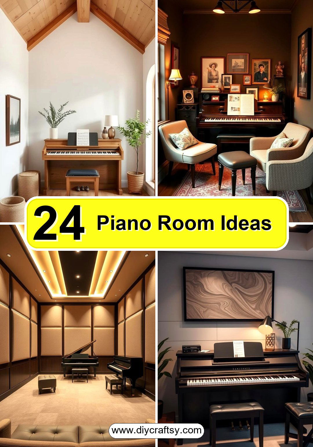Piano Room Ideas