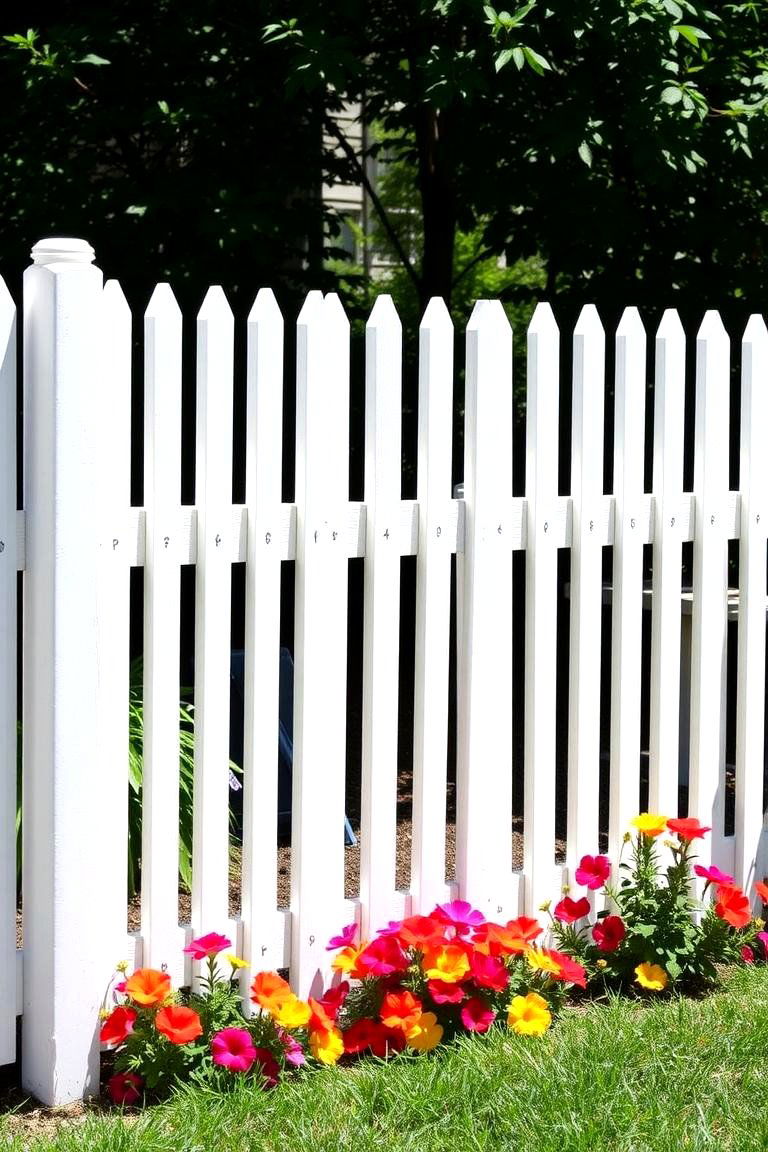 Picket Fence - 24 Farm Fence Ideas