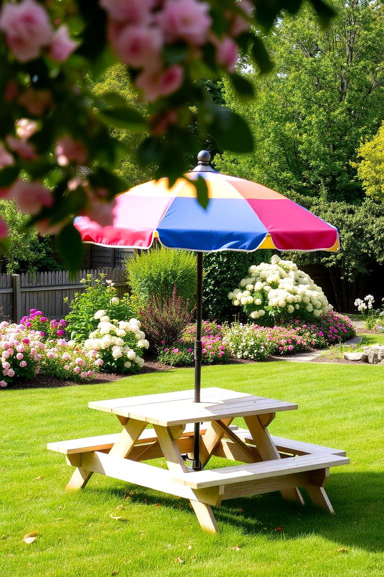 Picnic Area - 24 Backyard Playground Ideas