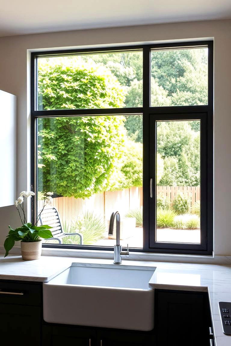 Picture Window Perfection - 24 Kitchen Window Ideas Over Sink