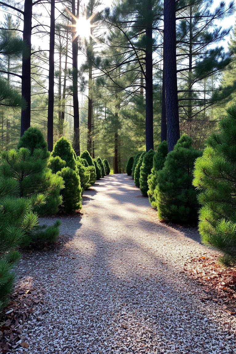 Pine Needle Path - 24 Sensory Garden Ideas