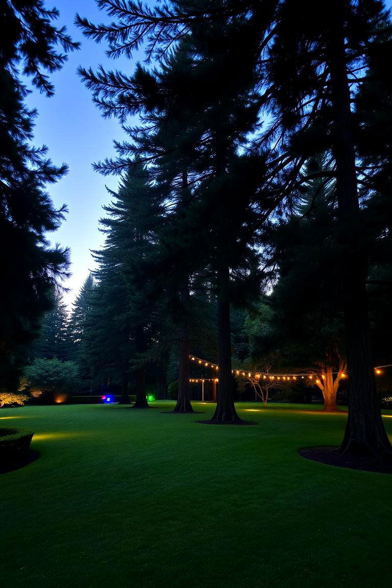 Pine Tree Garden Oasis - 24 Pine Tree Landscape Ideas