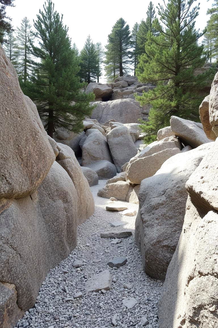 Pine and Rock Harmony - 24 Pine Tree Landscape Ideas