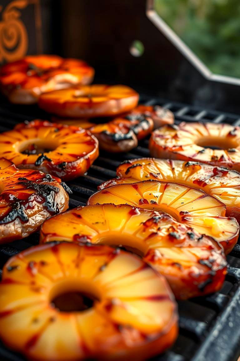 Pineapple Glazed Grilled Delights - 24 Tropical Kitchen Ideas