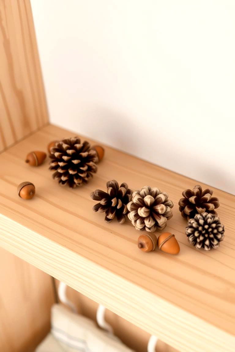 Pinecone or Acorn Accents - 24 Rustic Nursery Ideas