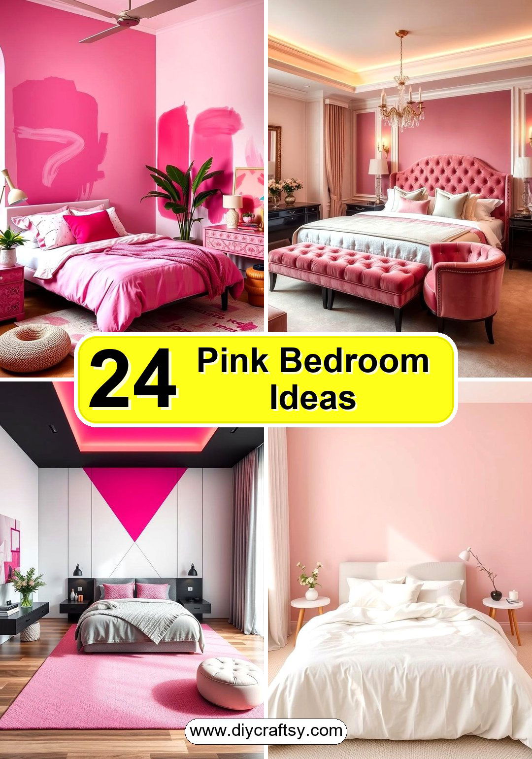 Pink Bedroom Ideas