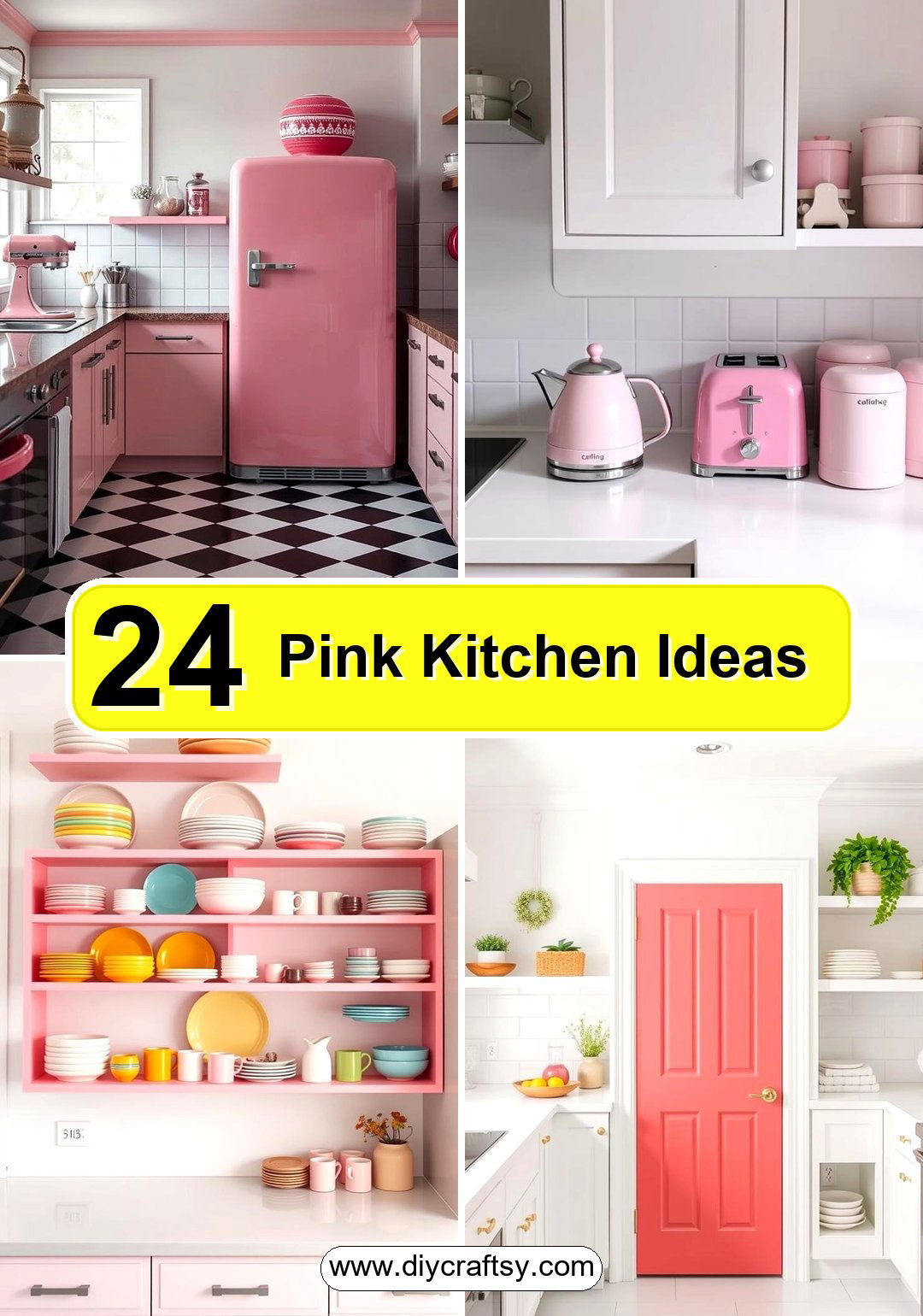Pink Kitchen Ideas