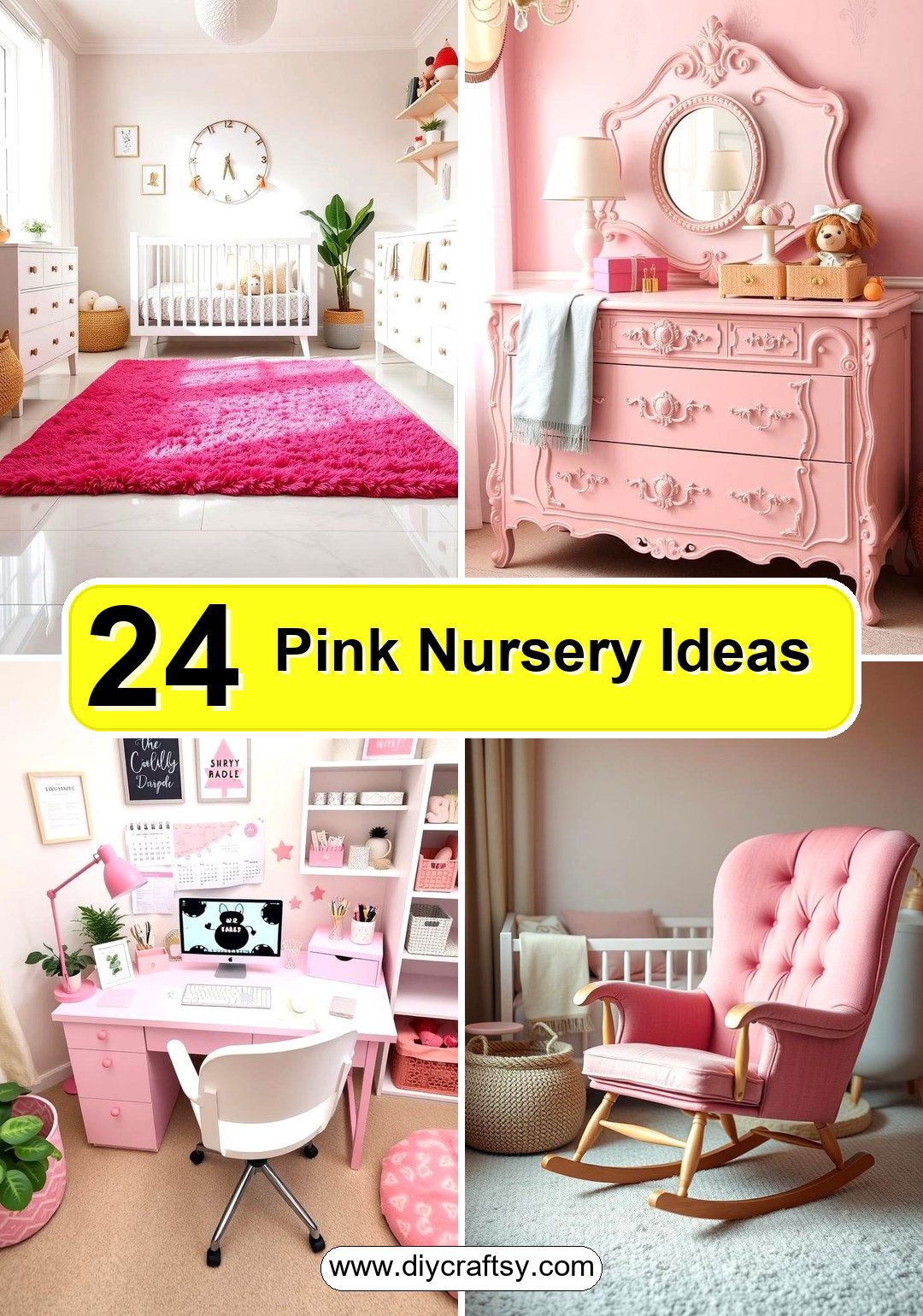 Pink Nursery Ideas