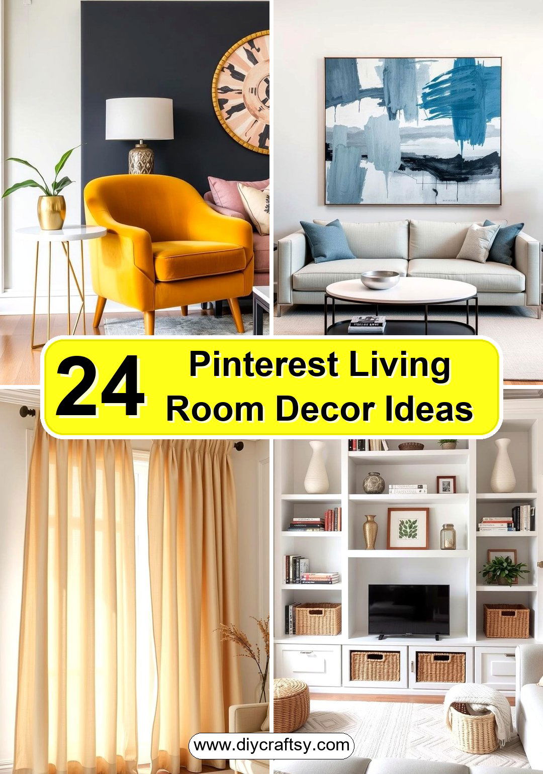 Pinterest Living Room Decor Ideas